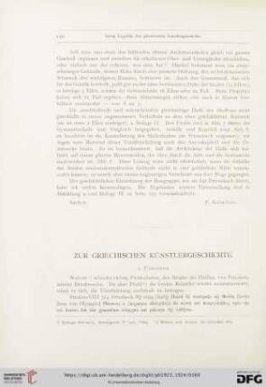 Zur griechischen Künstlergeschichte