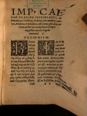Iustiniani augusti sacratissimi prinicipis Institutionum libri IIII