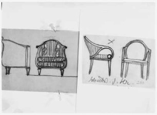 Fauteuil und Stuhl