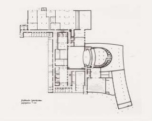 Stadttheater, Gelsenkirchen: Foto von Inv.Nr. 35898: Sockelgeschoss 1:200