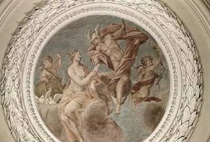 Deckenbild mit Venus und Merkur