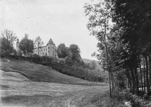 Schloss Lauenstein : Blick zum Schloss Lauenstein