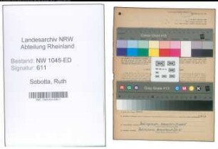 Entnazifizierung Ruth Sobotta , geb. 10.02.1898 ()