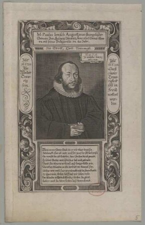 Bildnis des Paulus Ienisch