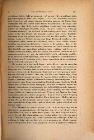Ueber die commotio cerebri