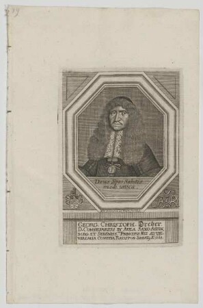 Bildnis des Georg Christoph Dreher