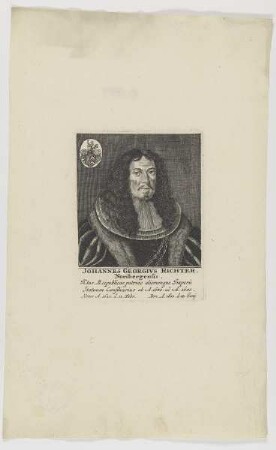 Bildnis des Johannes Georgivs Richter