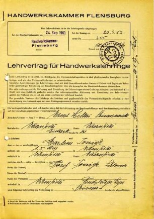 LEHRVERTRAG HILLERS - JONIGK
