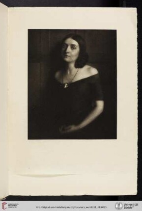 [Heinrich Kuehn, V. Portrait, photogravure from the original print]