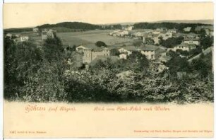 Göhren. Blick vom Nord-Pehrd nach Westen