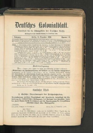 15.Dezember 1890. Nummer 17.