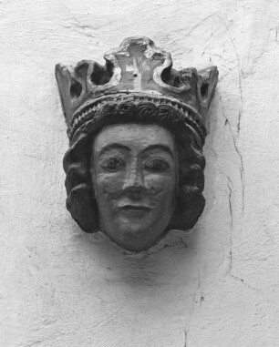 Kopf Papst Leos III.