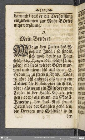 II. Die Zufriedenheit mit der Regierung Gottes