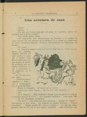 Una aventura da caza