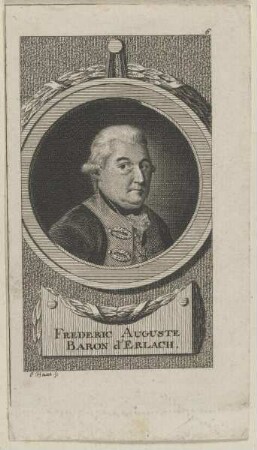 Bildnis des Friedrich August von Erlach