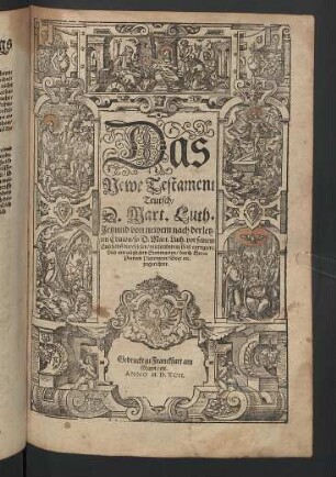 Das Newe Testament Teutsch