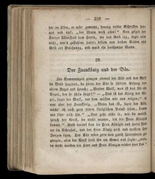 Der Zaunkoenig und der Baer