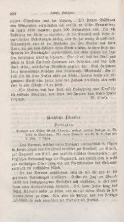 220-256 Kirchliche Literatur
