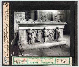 Arnstadt, Liebfrauenkirche: Tumba Günthers XXV.
