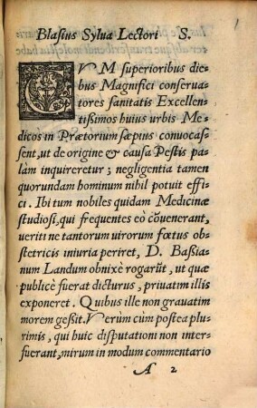 De origine et causa pestis Patavinae anni 1555