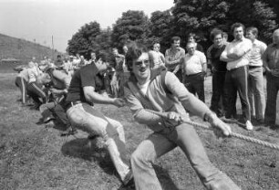 Boxring Knielingen. Sportfest auf dem Festplatzgelände in Knielingen