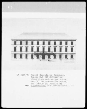 Kassel & dreigeschossiges Wohnhaus? & Fürstenhaus am Wilhelmshöher