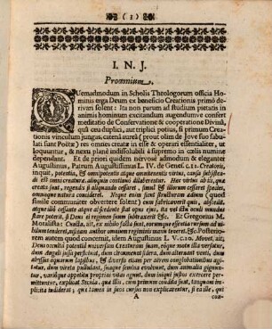 Diss. philos. de divina rerum creatarum conservatione