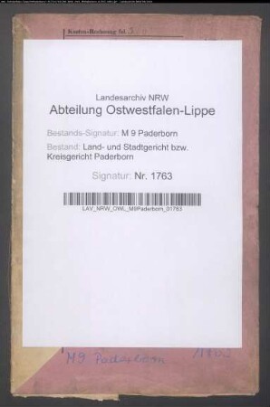 Erblasser: Füser, Margaretha: