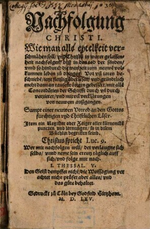 Nachfolgung Christi
