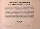 Kundgebung von Regent Friedrich (I.) zur Übernahme des Titels "Großherzog von Baden"