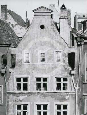 Fassade des Bürgerhauses Heilig-Geist-Strasse 56 in Elbing