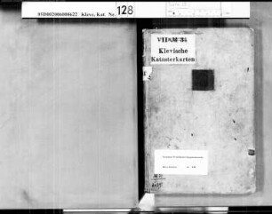 Amt Spellen Register vom ampt Spellen, vermessen im Jahr 1732 von Ing. Lieutenant C.W. Klein