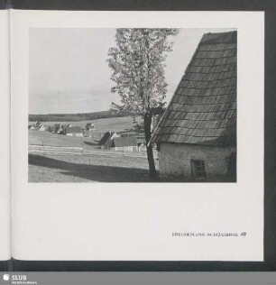 Streusiedlung Im Erzgebirge
