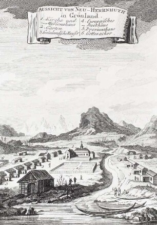 Aussicht von Neu-Herrnhuth in Grönland, Nr. 6