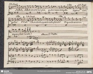 Duetto: Jesu mea pax mea vita