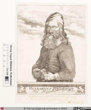 Bildnis Huldreich (Ulrich) Schönberger