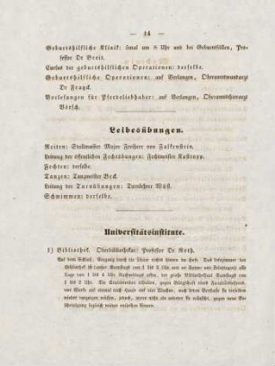 14-17, Universitätsinstitute