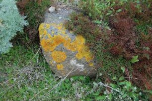Insel Sardinien - Römische Ruinen : Stein in der römischen Ruinenanlage von Tharros an der Westküste Sardiniens, aufgenommen 2006