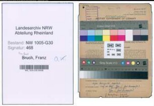 Entnazifizierung Franz Am Bruch , geb. 29.01.1916 (Unternehmer)