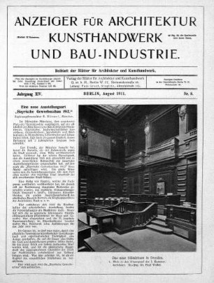 Nr. 8, August 1911