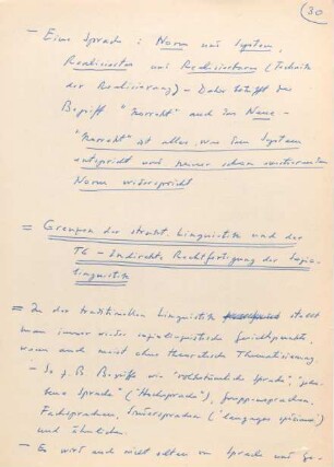30-72, Grenzen der strukt. Linguistik und der TG - Indirekte Rechtfertigung der Soziolinguistik