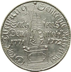 Kurfürst Friedrich August III. - Große Teuerung und Hungersnot