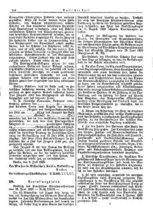 Verfassungsfeier : [Amtlicher Teil]