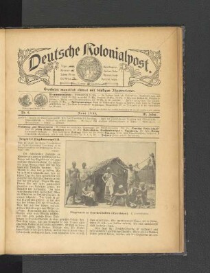Nr. 6. Juni 1908. III. Jahrg.