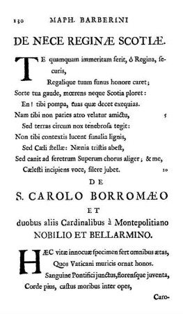 De Nece Reginæ Scotiæ.