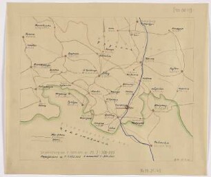 Topographische Karte [Oberlausitz]