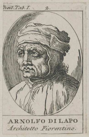Bildnis des Arnolfo di Lapo