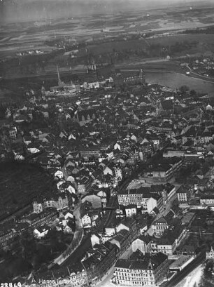 Altstadt von Meißen : Blickrichtung Nordosten