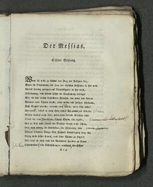 [Elfter Gesang. - Dreyzehnter Gesang.]