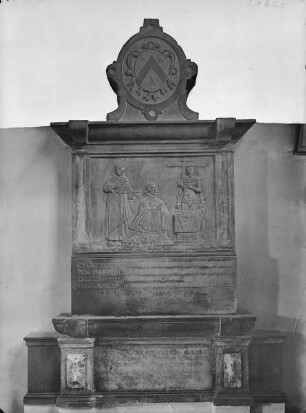 Grabstein Relief